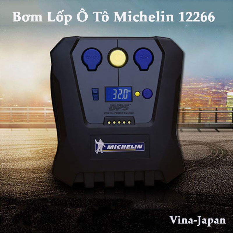 Bơm Lốp Ô Tô Michelin 12266 Cao Cấp