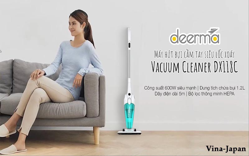 Máy Hút Bụi Gia Đình Deerma Vacuum Cleaner Cao Cấp