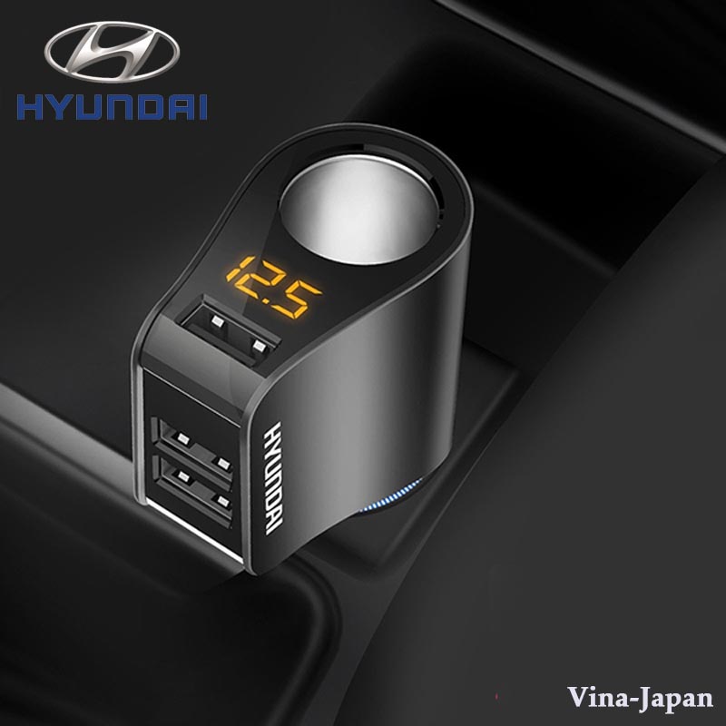 Tẩu Sạc Hyundai HY10 Hàn Quốc Chính Hãng