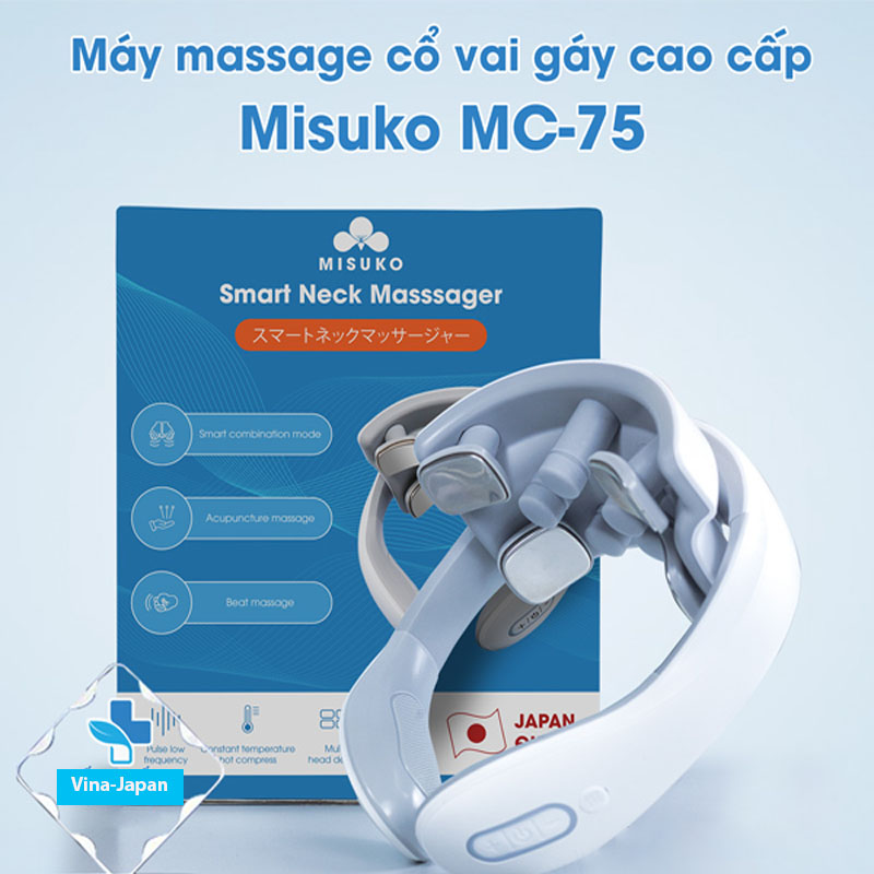 Máy Massage Cổ Vai Gáy Misuko MC-75 Japan