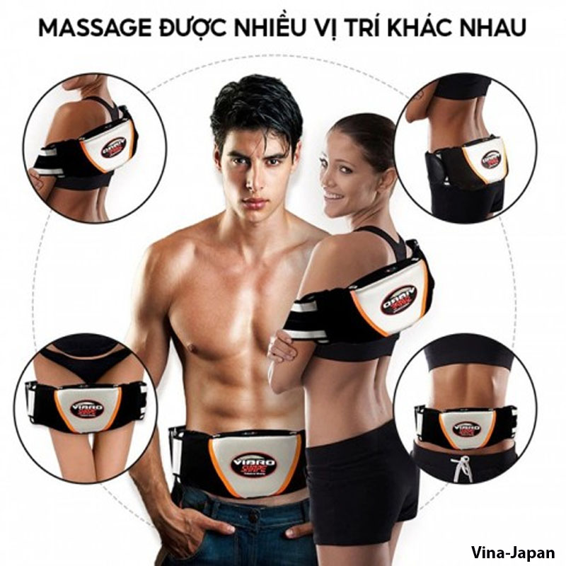 Đai Massage Giảm Mỡ Bụng Vibro Shape