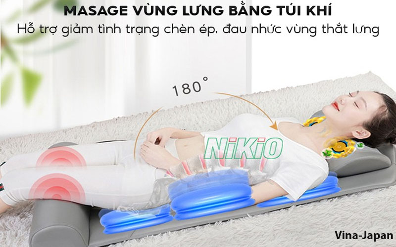 Đệm Massage Toàn Thân Nikio NK-152 Nhật Bản