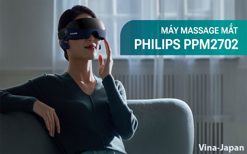 Máy Massage Mắt PHILIPS PPM2702 Chính Hãng