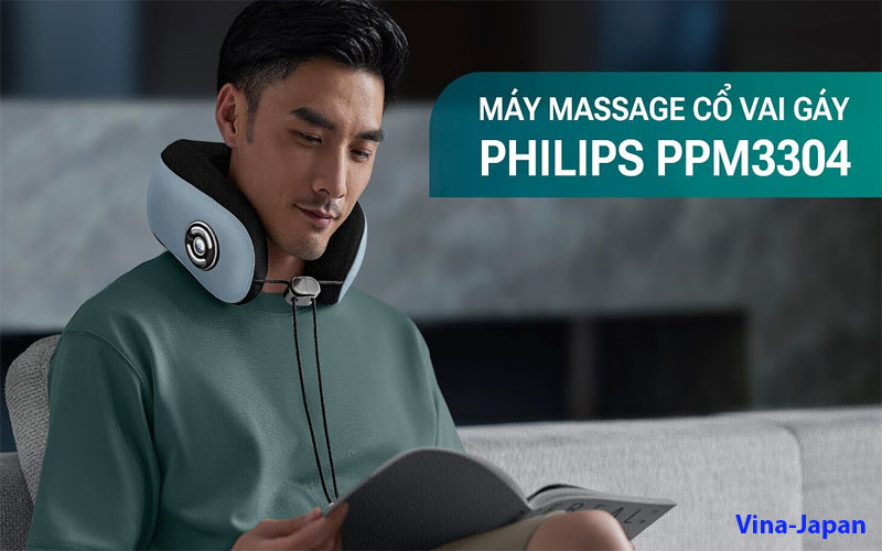 Máy Massage Cổ Gáy PHILIPS PPM3304 Chính Hãng