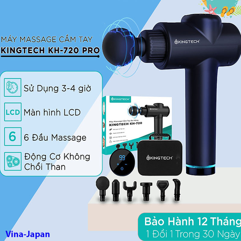 Súng Massage Kingtech KH-720 Pro Chính Hãng