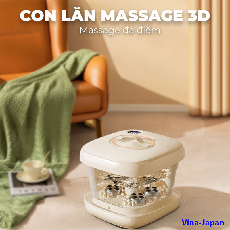 Bồn Ngâm Chân Massage FIKO MS9 Chính Hãng