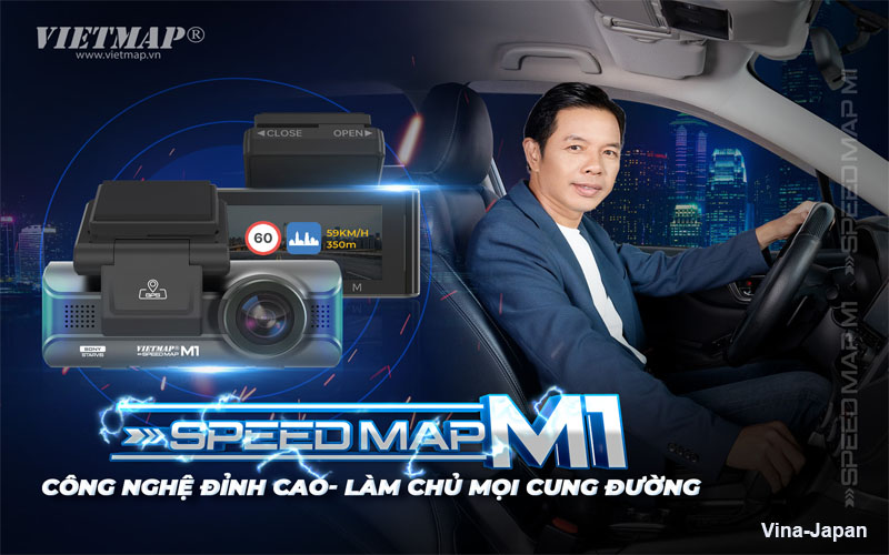 Camera Hành Trình VietMap SpeedMap M1