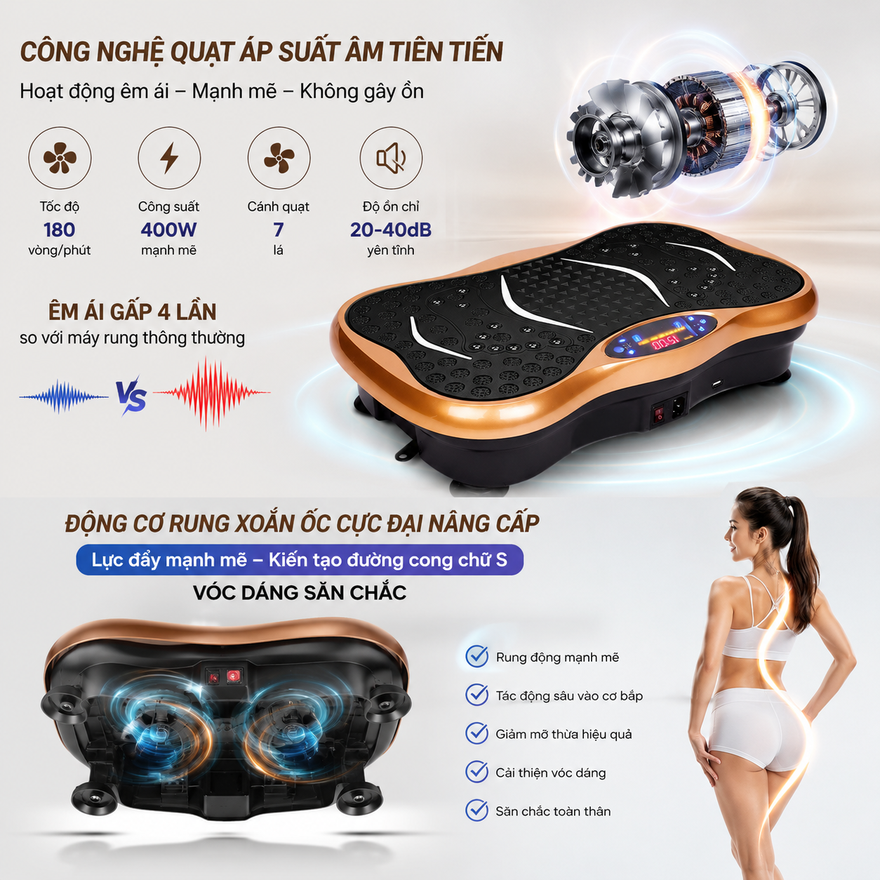 Máy Rung Lắc Toàn Thân K5 mini 999 Cấp Độ - Ảnh 4
