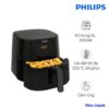 Nồi Chiên Không Dầu Philips HD9280/90 6.2L Chính Hãng