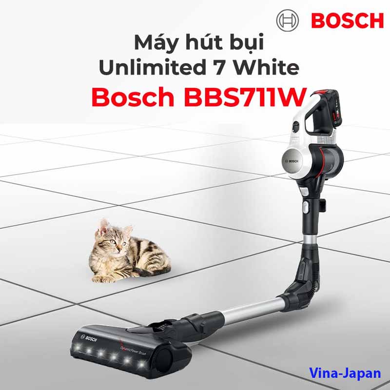 Máy Hút Bụi Không Dây Bosch BBS711W