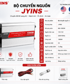 Alternative view of Bộ Chuyển Nguồn JYINS 1000W 2 Trong 1 Đa Năng Sóng Vuông