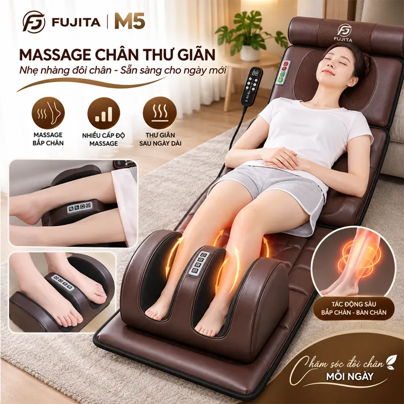 Đệm Massage Toàn Thân FUJITA M5 - Ảnh 2