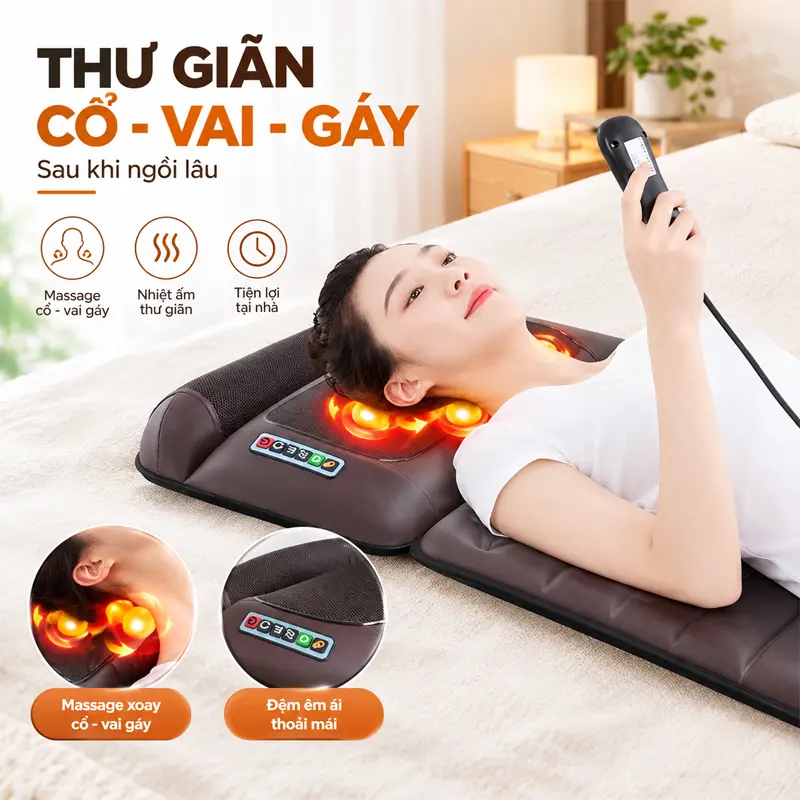 Đệm Massage Toàn Thân FUJITA PS98 - Ảnh 4