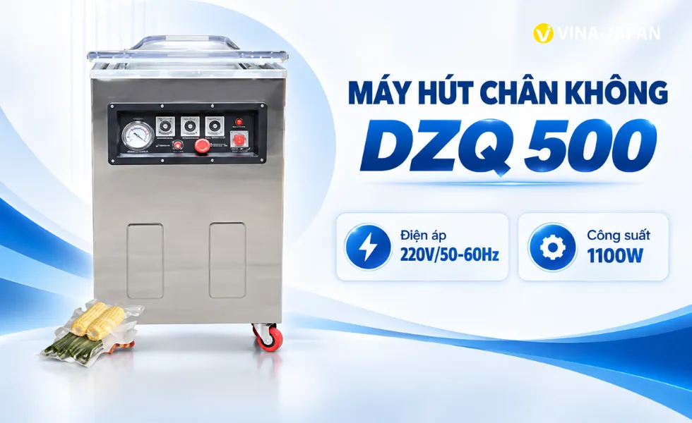 Thông số kỹ thuật của máy hút chân không DZQ 500
