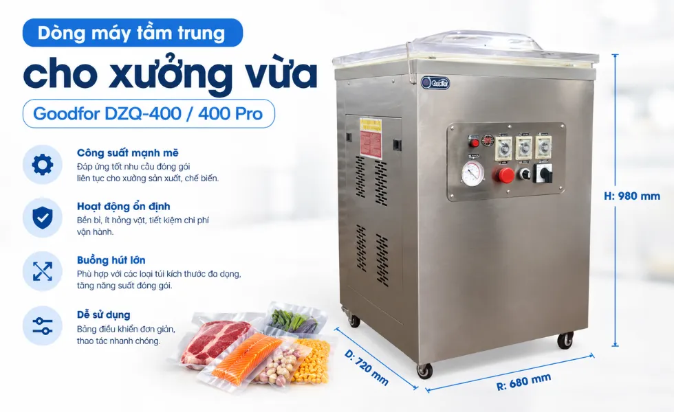 Nguồn gốc và xuất xứ của máy hút chân không Goodfor