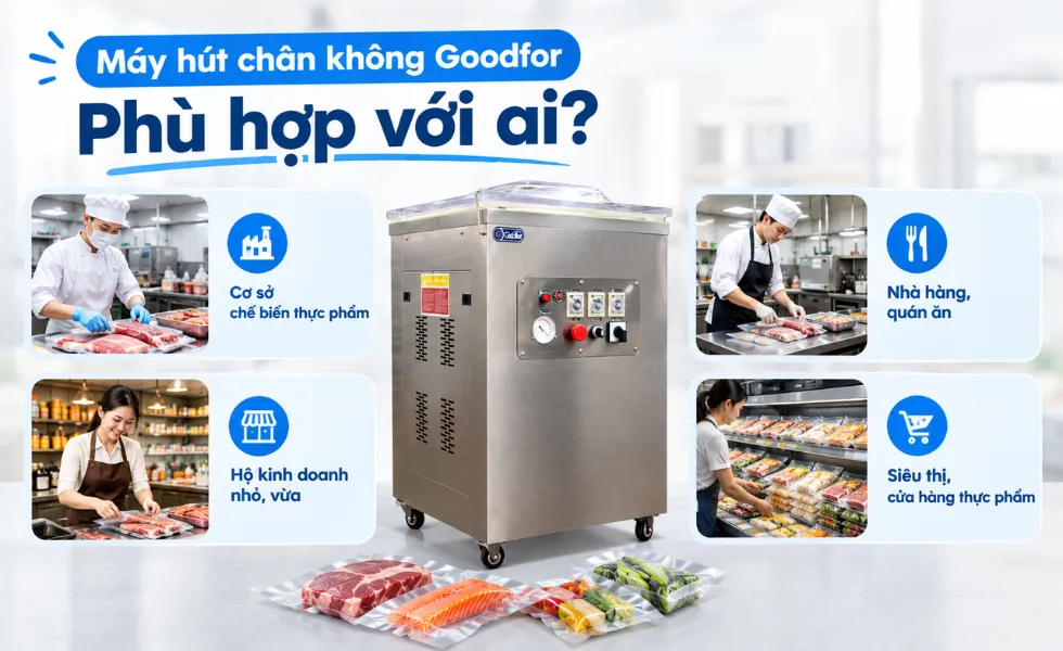 Nguồn gốc và xuất xứ của máy hút chân không Goodfor